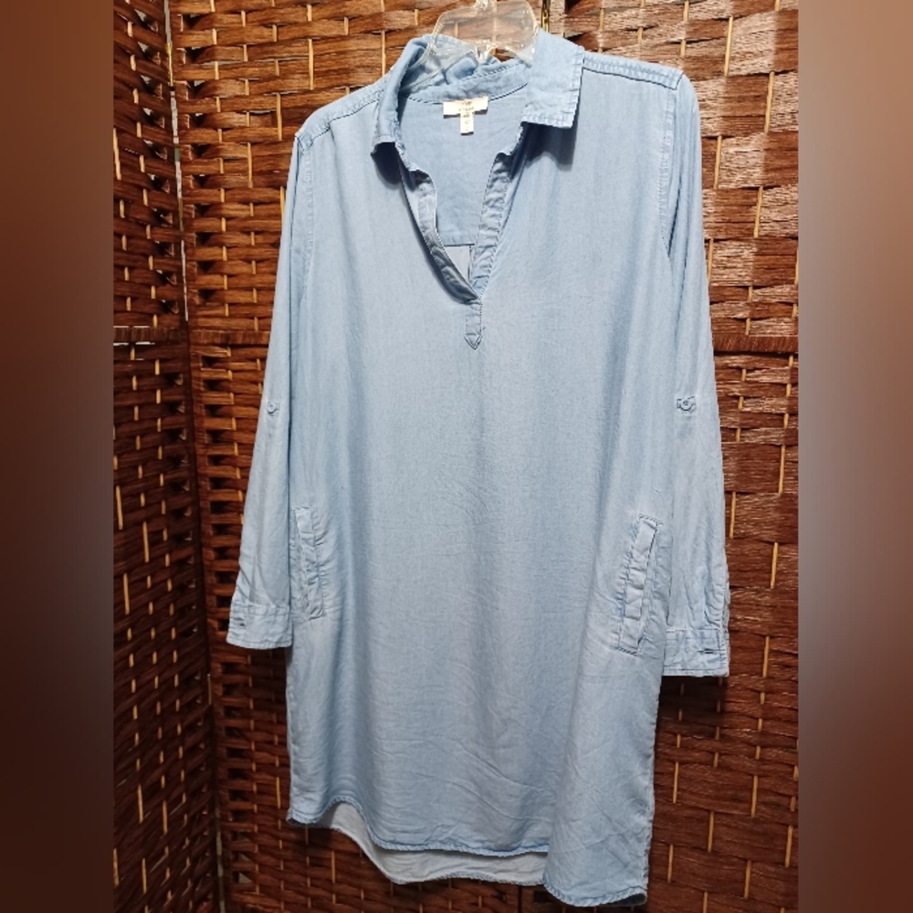 Como Vintage Light Blue Label Top